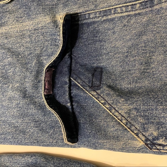 Vintage 80s Perry Ellis Jean Jacket Men's Medium - Picture 3 of 8